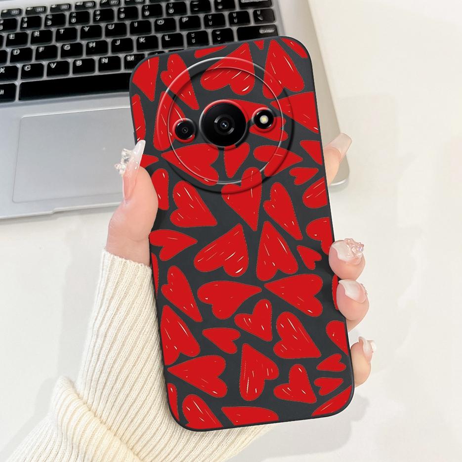For Xiaomi Redmi A3 A3x Case RedmiA3 Pro Unique Candy Painted Cover Matte Soft TPU Phone Case For Redmi A3 Pro RedmiA3 A3x Shell