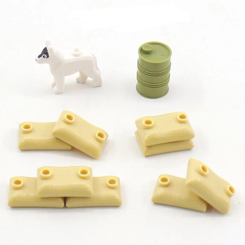 WWW2 Military Building Block 88mm Flak Gun Cannon  Weapons Figure Soldier Machine Gun Mecha Infantry Artillery Mortar Toys K053