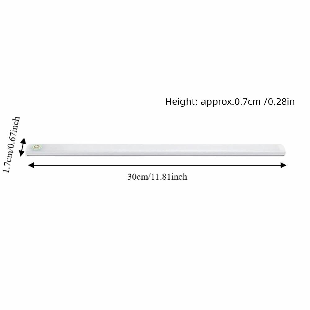 Stepless Dimmable LED Cabinet Light Bar Ultra-thin Under Cabinet Lighting LED Light Strip  Kitchen