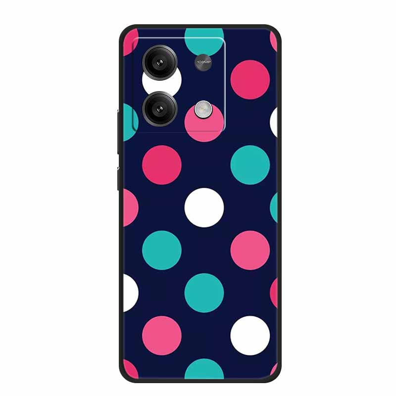 For Redmi Note 13 Pro 5G Case Lovely Soft Painted Cats TPU Silicone Funda For Xiaomi Redmi Note 13 5G Cover Etui Note13 Pro Plus