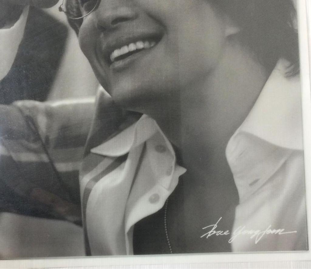 [USED] Bae Yong Joon "Yon-sama" Signed Film Posters (Set of 3) Made In Korea with Box