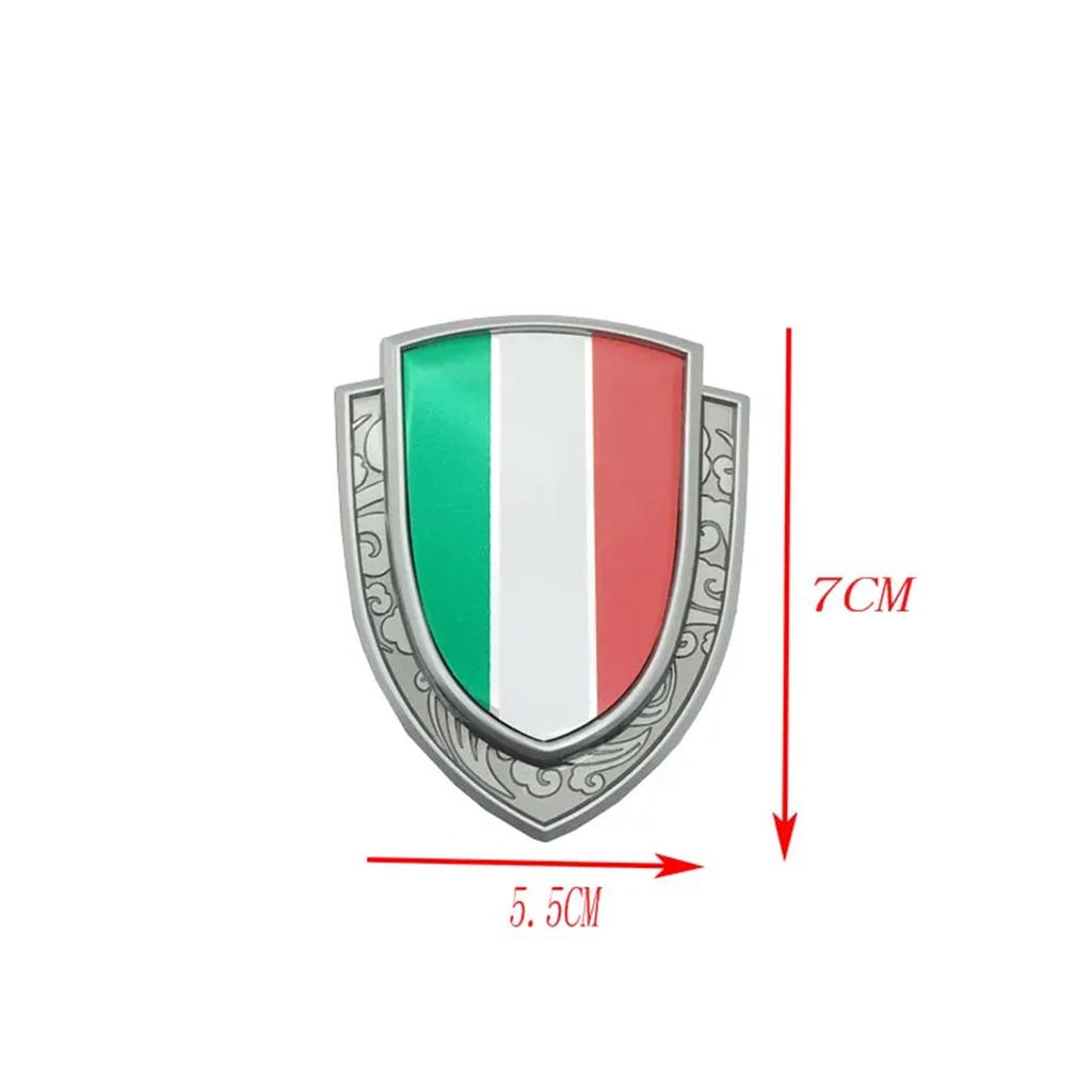 Metal German Flag Sticker Seal Decal Emblem Flag Tune Recommended