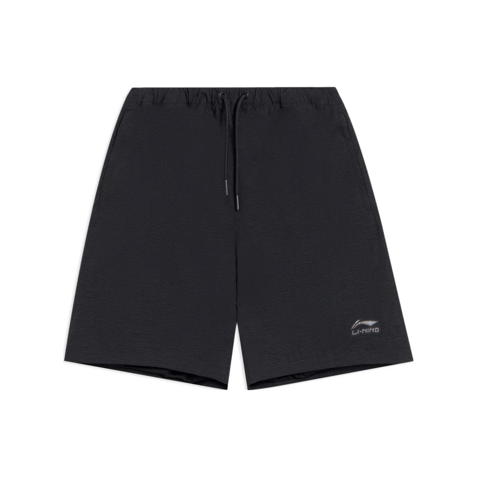 Li-Ning Embroidery Logo Shorts  Black  Men s AKSS041-3 S