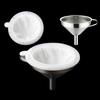 1PCS 100/120/200/300/400/450 Mesh Nylon Filter Stainless Steel Funnel For Fruit Milk Traditional Chinese Medicine Oil White Wine