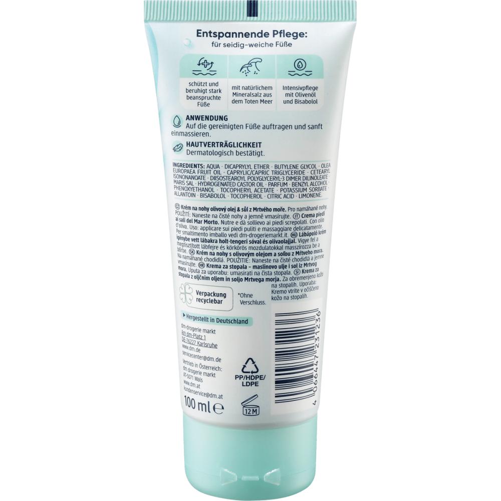Deutschland DM Balea Balea Totes Meer Fußcreme 100ml