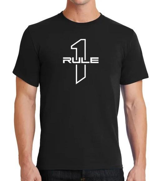 Футболка с надписью Rule 1 Whey Protein Powder 2XL