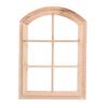 ature   Arched Window Furnishings with 6 Panes