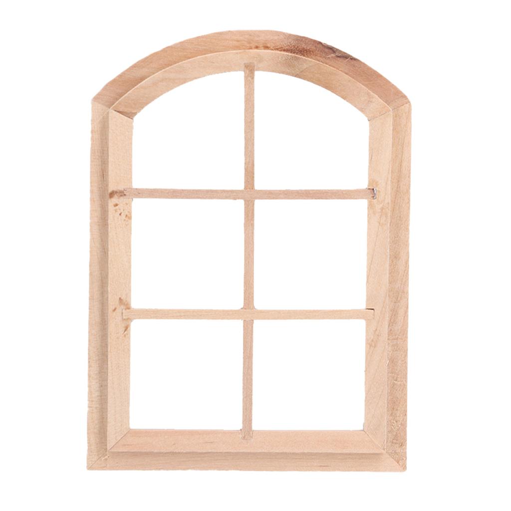 ature   Arched Window Furnishings with 6 Panes