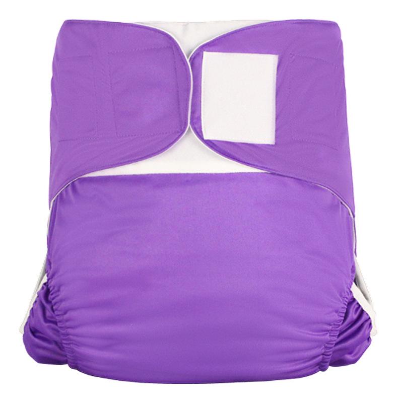 Breathable Portable Washable Adult Cloth Diapers - Absorbent and Comfortable for Seniors