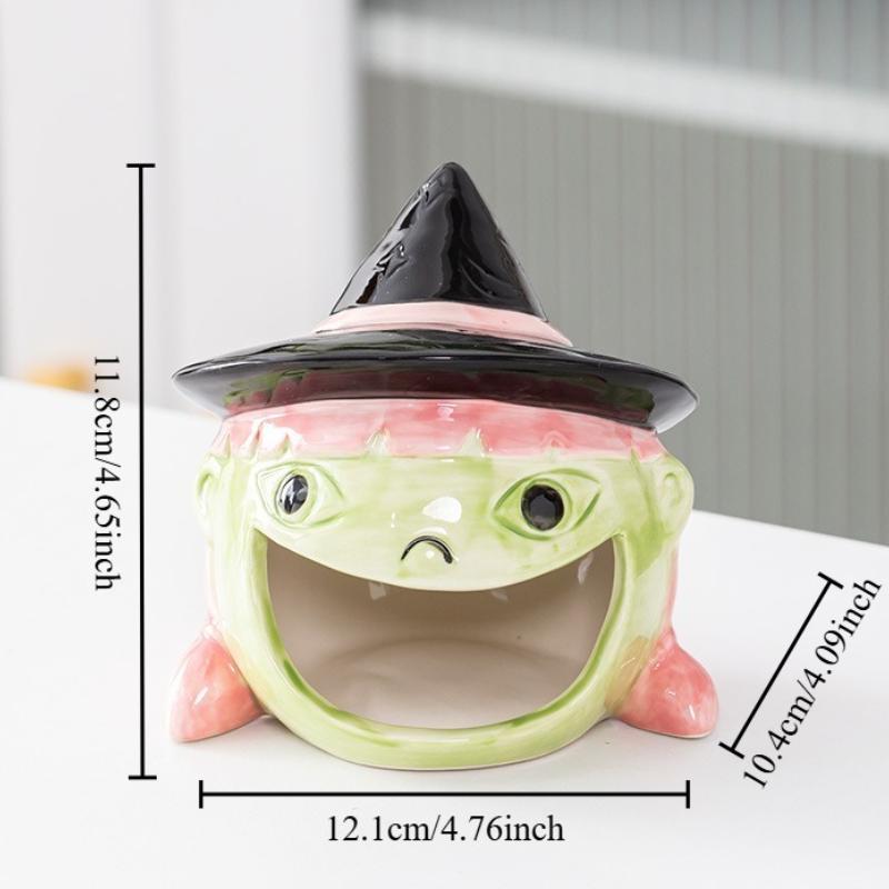 Halloween Gift Pumpkin Ghost Aromatherapy Candle Stand Scene Atmosphere Decoration Ghost Festival Gift Candy Storage Ornament