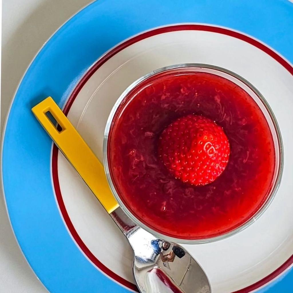 Simple Bright Blue Red Line Dining Plate French Dish Plate Dinner Plate Household Take Pictures of Beautiful Plates Salad Bowl