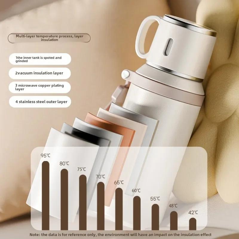 316 stainless steel portable thermos cup high value teacup water cup business cup Sports water