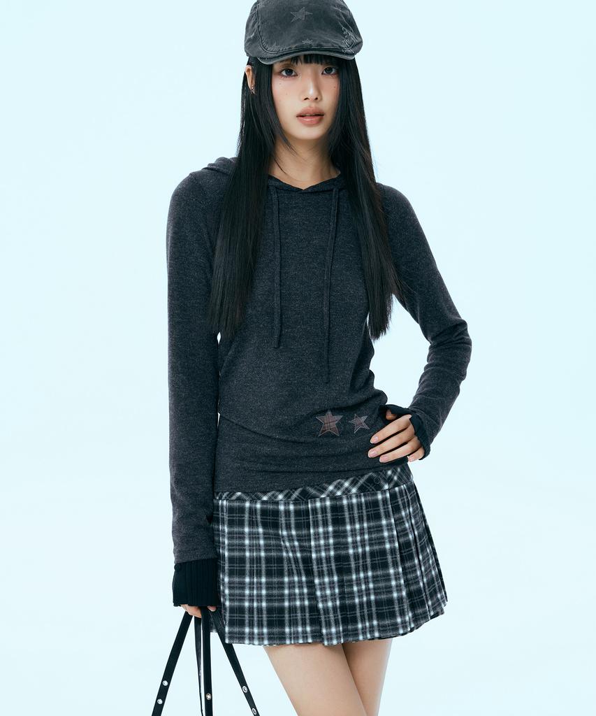 MIXXO Star Patch Hoodie Re Lwg128S_Miwlwg21Qs