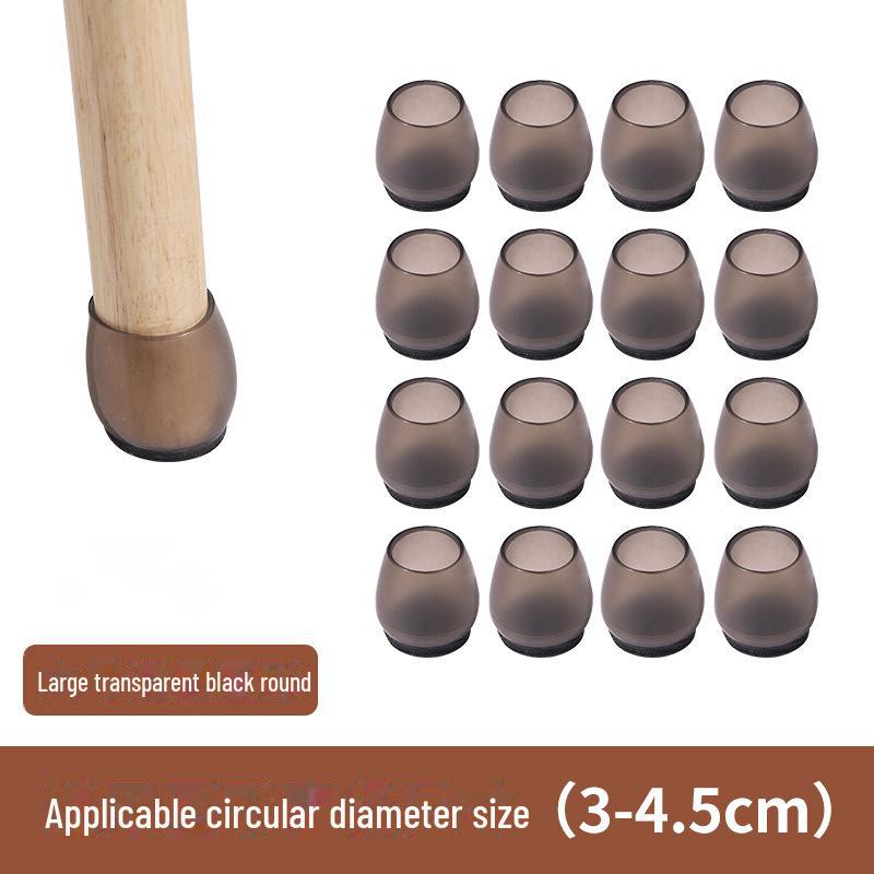 Silent Silicone Anti-Slip Table & Chair Leg Protectors - Durable, Wear-Resistant Covers