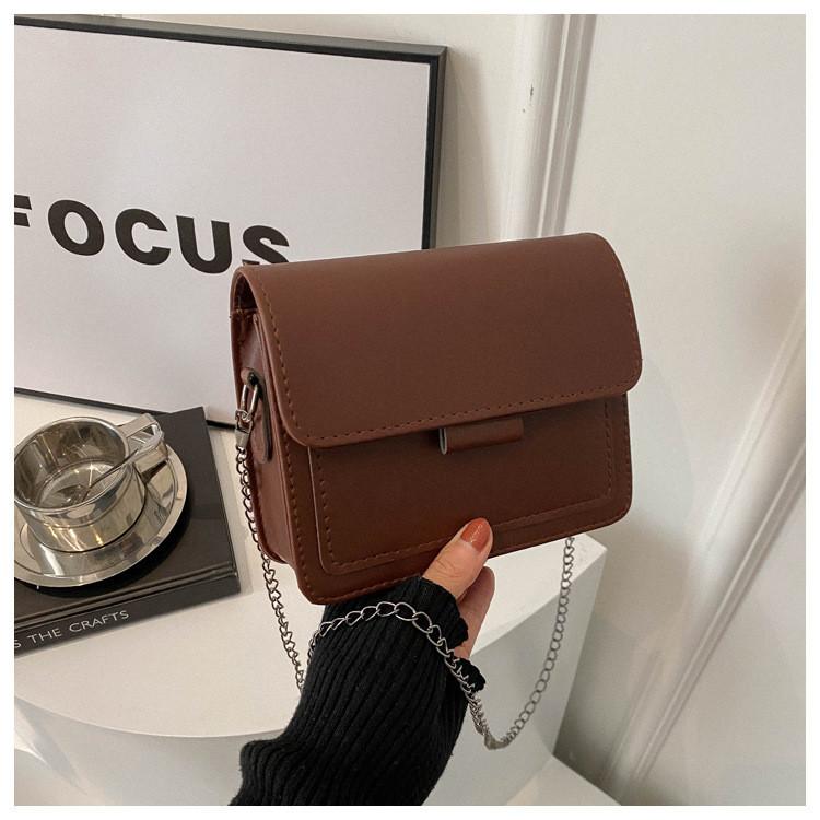 2024 New Fashion Women's Shoulder Bag Street Style High-end Crossbody Bag Elegant Simple Small Square Bag