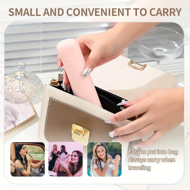 Silicone Makeup Brush Holder Portable Travel Cosmetic Brush Case With Cleaning Mat