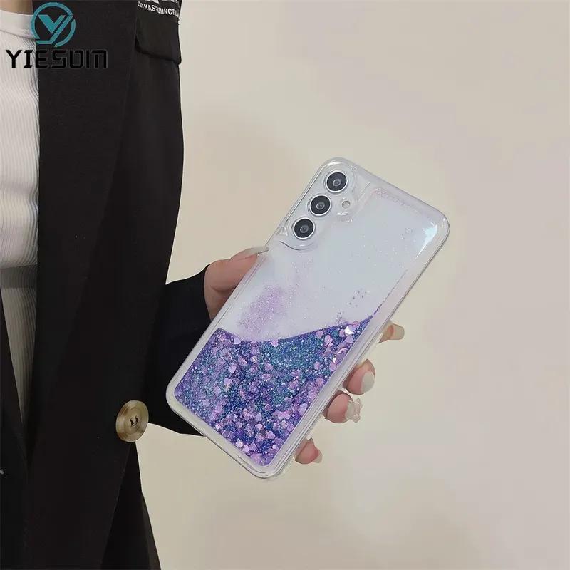 Θήκη Σιλικόνης με Γκλίτερ Για Samsung Galaxy A17 A16 A26 A36 A56 A07 A15 A25 A35 A55 5G A14 A24 A34 A54 A05S A73 A53 A23 A13 Κάλυμμα