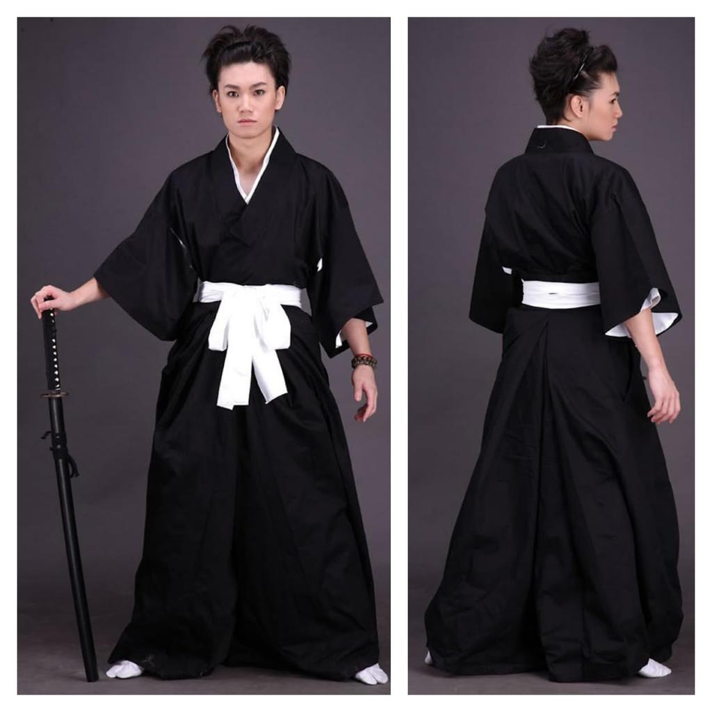 Electric Circus Samurai Cosplay Halloween Practice School Cultural Japanese Clothing Practice Cosplay Period Sword Sakamoto Taiga Kimono Funny Summer