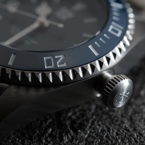 NEW model HYAKUICHI 101 38mm 20 ATM water resistant sweep seconds diver's watch ceramic bezel non-date wristwatch deep aqua men's women's unisex
