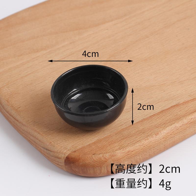 Mini Miniature Simulation Plate Small Bowl Tableware Diy Food Play Accessories Mini Container Play House Kitchen Toys