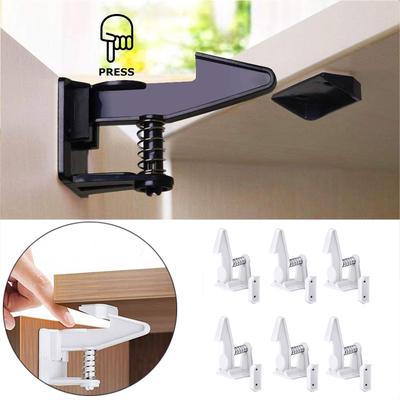 6pcs Baby Security Cabinet Door Lock For Kids Safety Lock Child