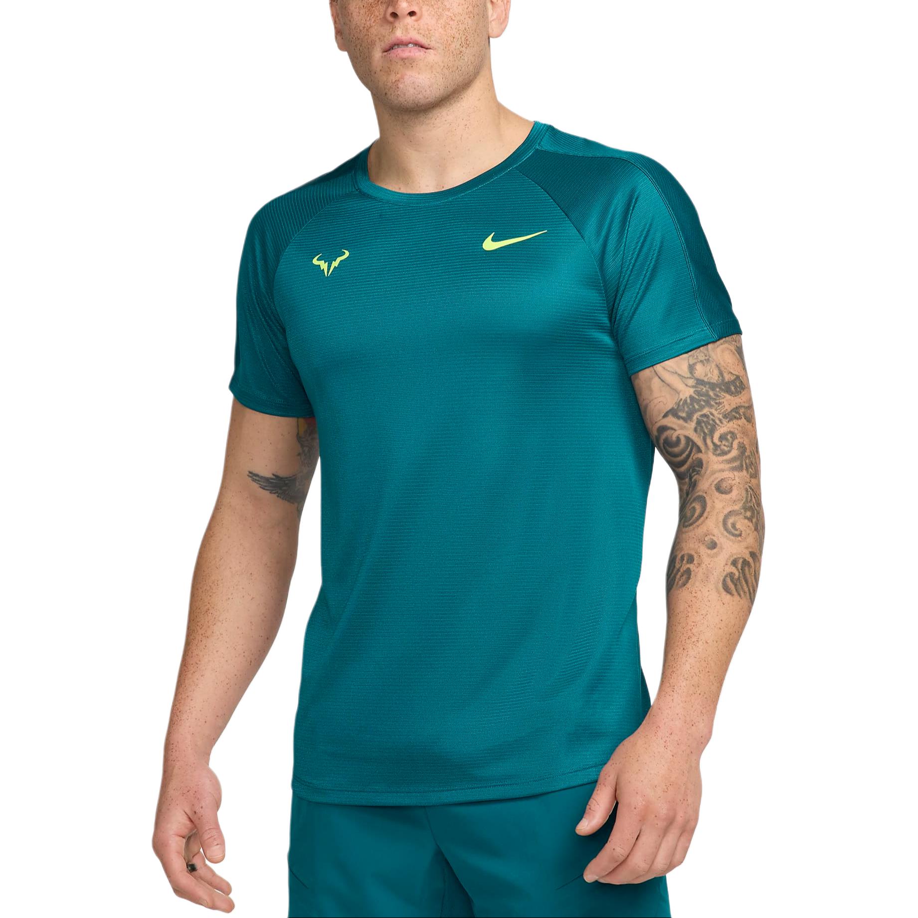Nike Rafa Challenger Men s Nike Dri FIT Short Sleeve Tennis Top DV2887-381 XXL