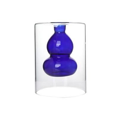 Colorful Transparent Hydroponic Vase Flower Arrangement Aromatherapy Bottle