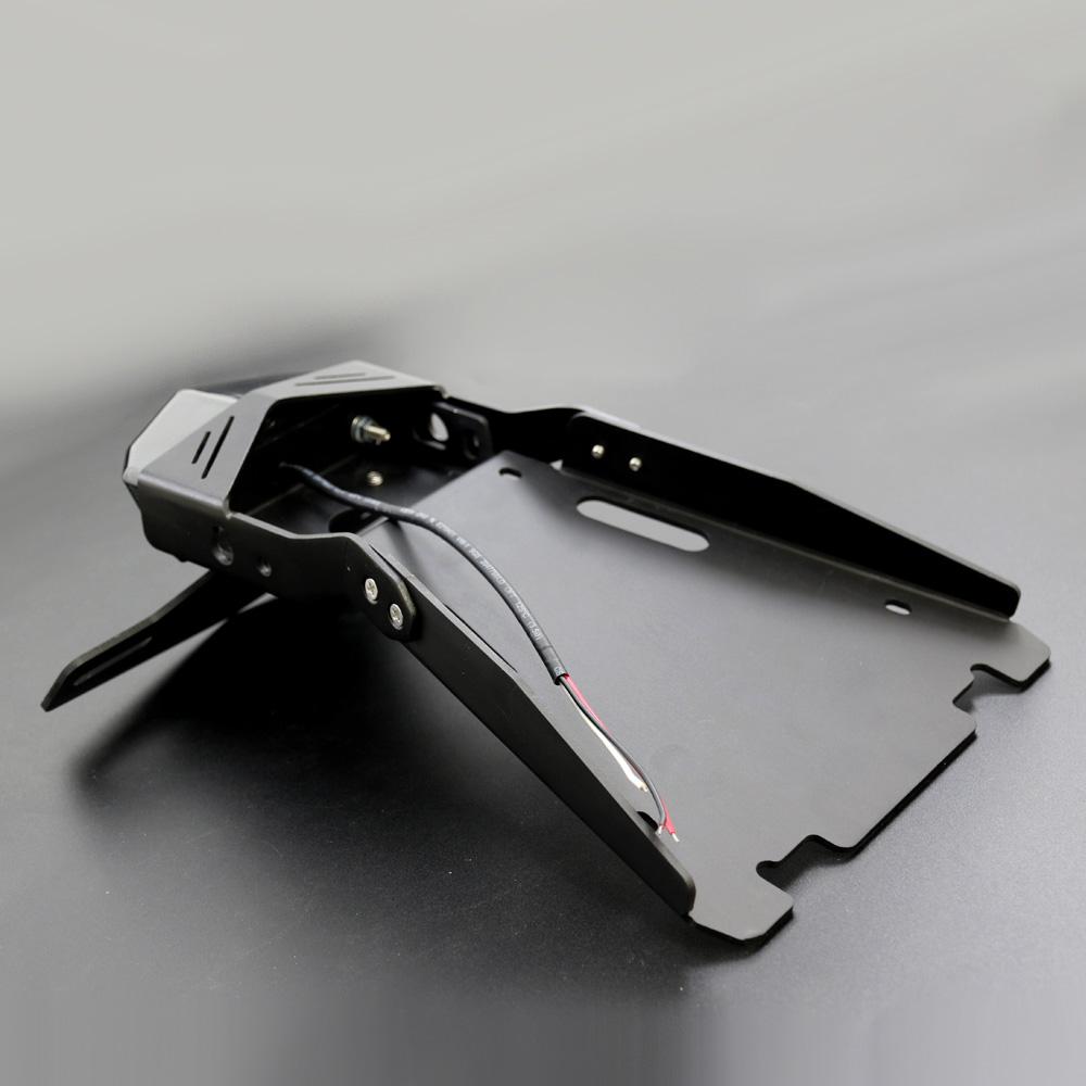 Motorcycle Tail Mount License Plate Bracket Brake Rear Lamp Taillight For BMW R NINE T 2014-2018 R9T
