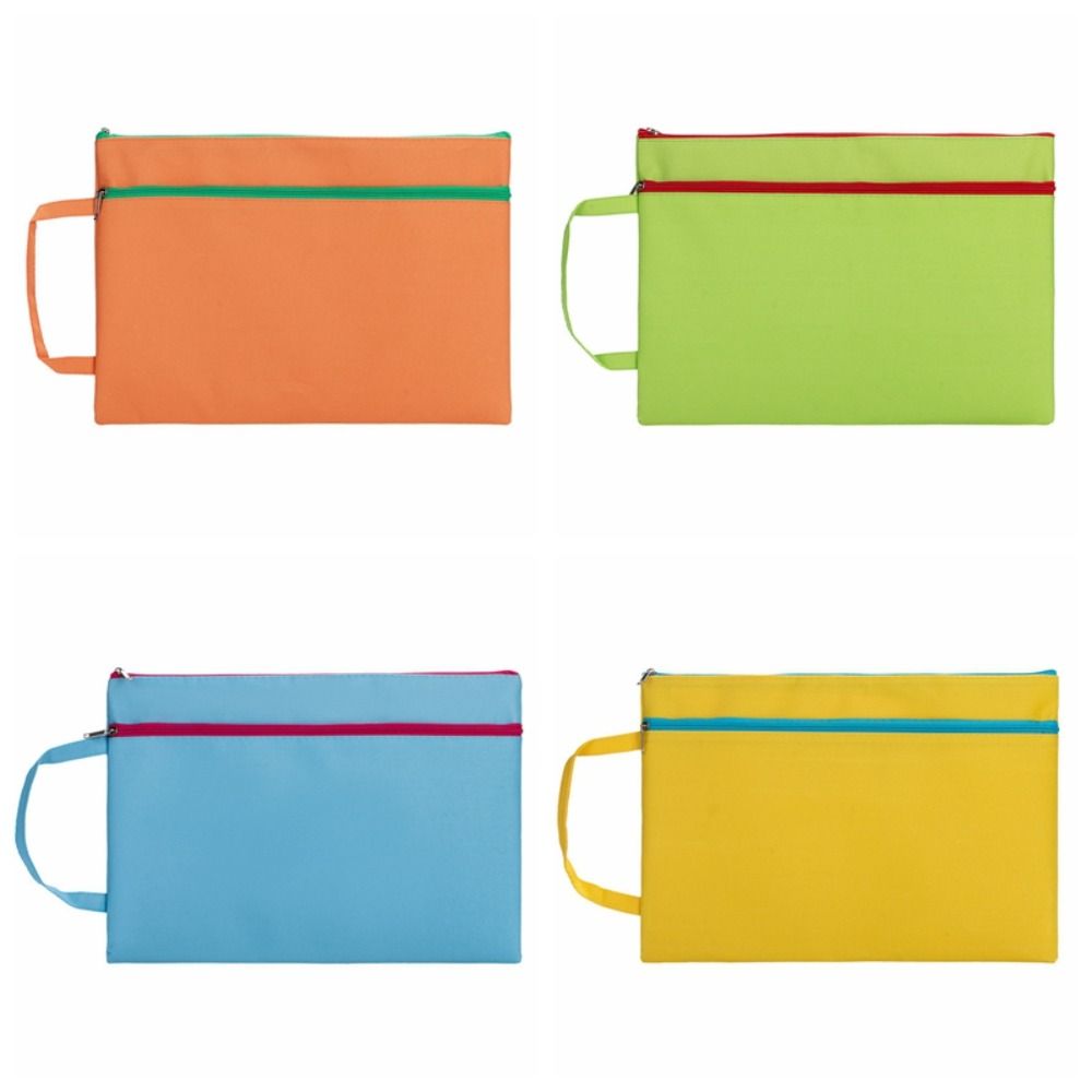 Large Capacity A4 File Organizer Document Organiser A4 File Bag Portable A4 File Holder  Contract