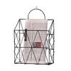 Modern Metal Wrought Iron Wall Shelf Home Bedroom Study Wall