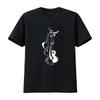 Guitar Music T Shirt Funny Cute with Playing Art Design Special Cool Pattern for Lovers Vintage Washed Stylish Homme Breathable