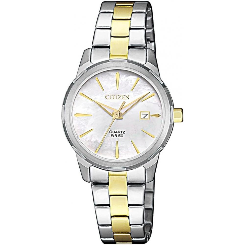 

Citizen Eu6074 51d Quartz White Pearlescent Dial Ladies Watch