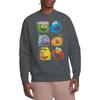 Sesame Street Unisex Adult Characters Sweatshirt