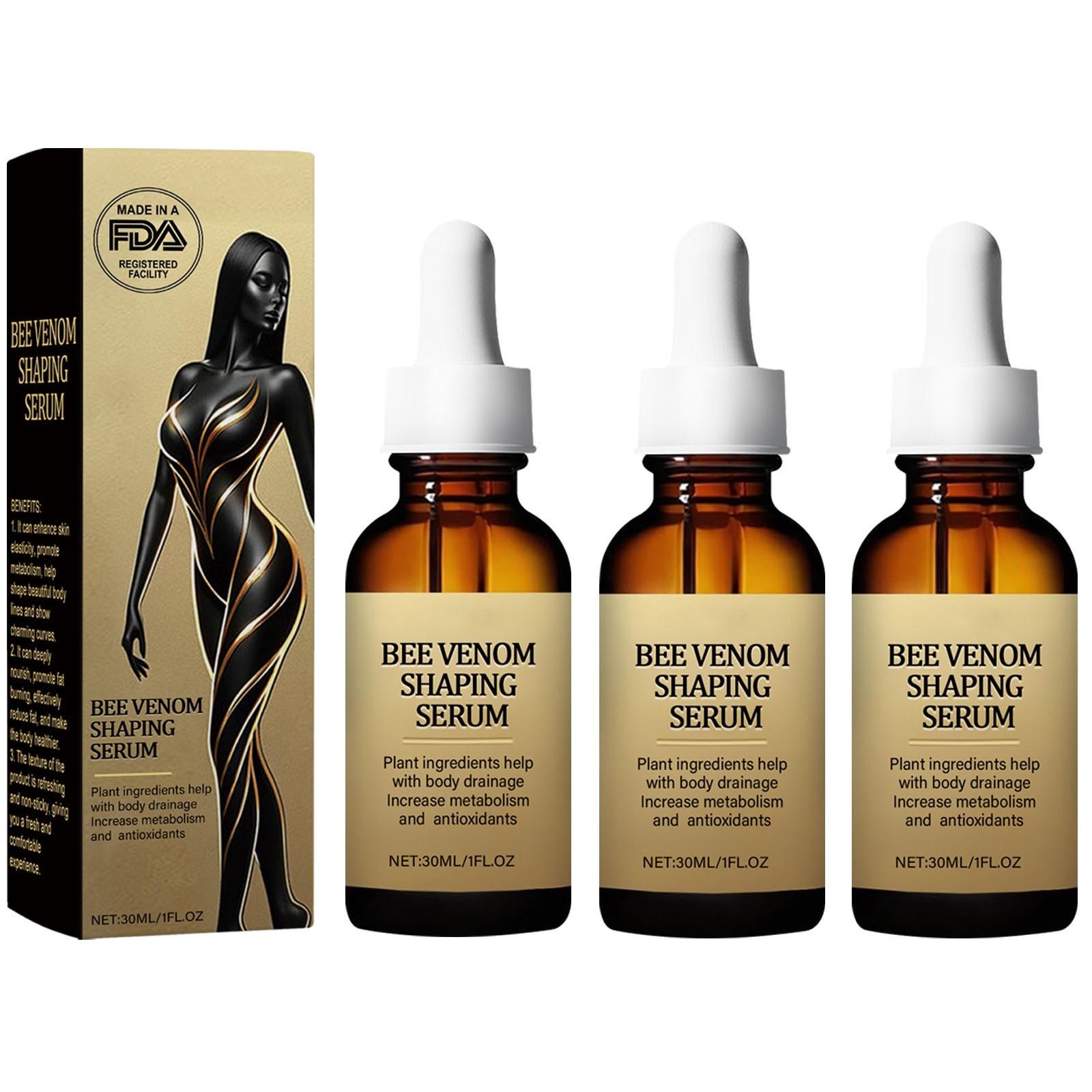 Пчелиное масло для похудения, Advanced Bee, пчелиное укрепляющее масло, пчелиное лимфодренажное и масло для похудения, для мужчин и женщин (30мл) One Size