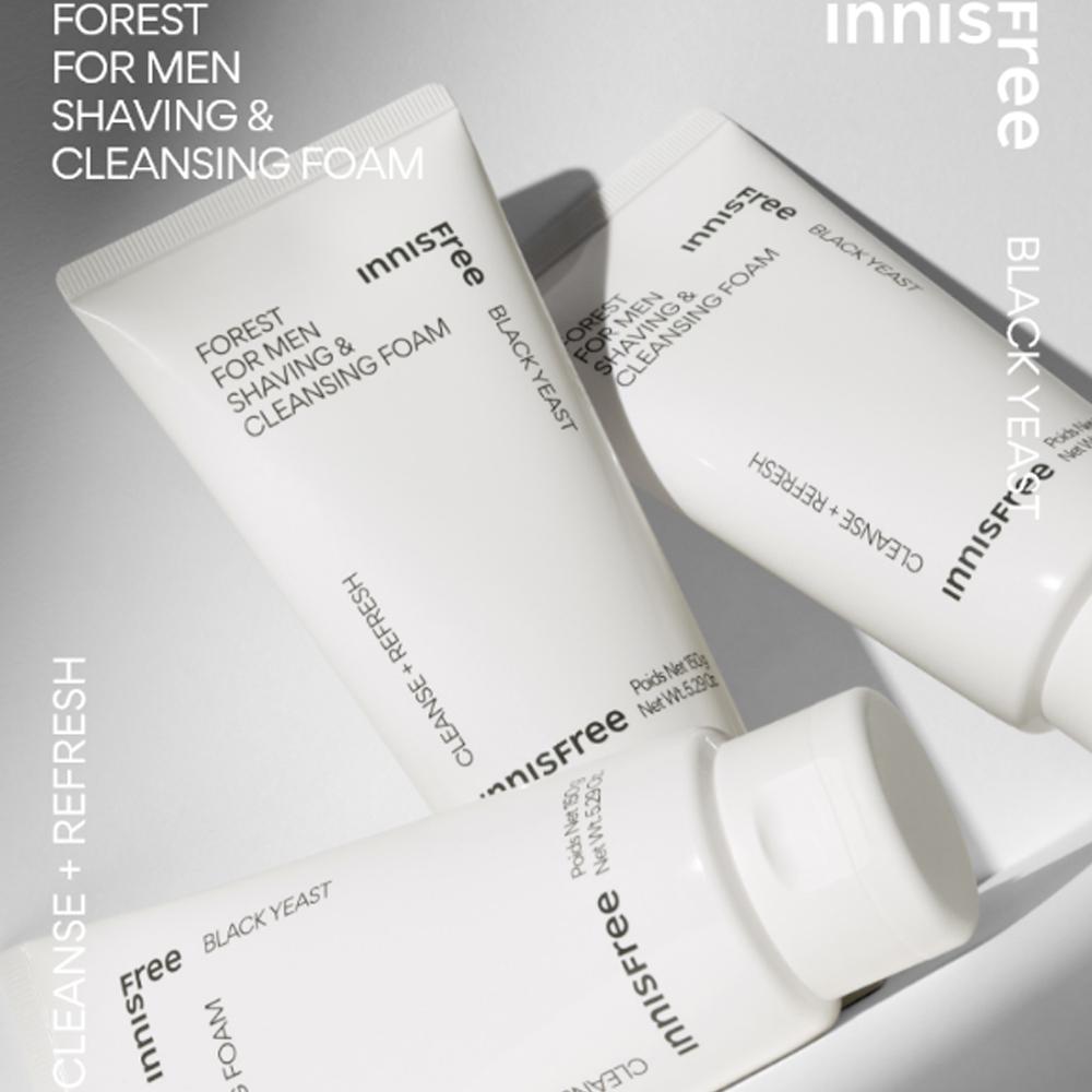 Innisfree Forest for Men Shaving & Cleansing Foam 150g
