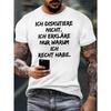 Fun German Crinkle Plus Size Men's T-Shirt, PLUS SIZE