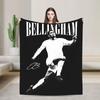 Bellinghams Knitted Blanket Soccer Football Fuzzy Throw Blankets Summer Air Conditioning Printed UltraSoft Warm Bedspread