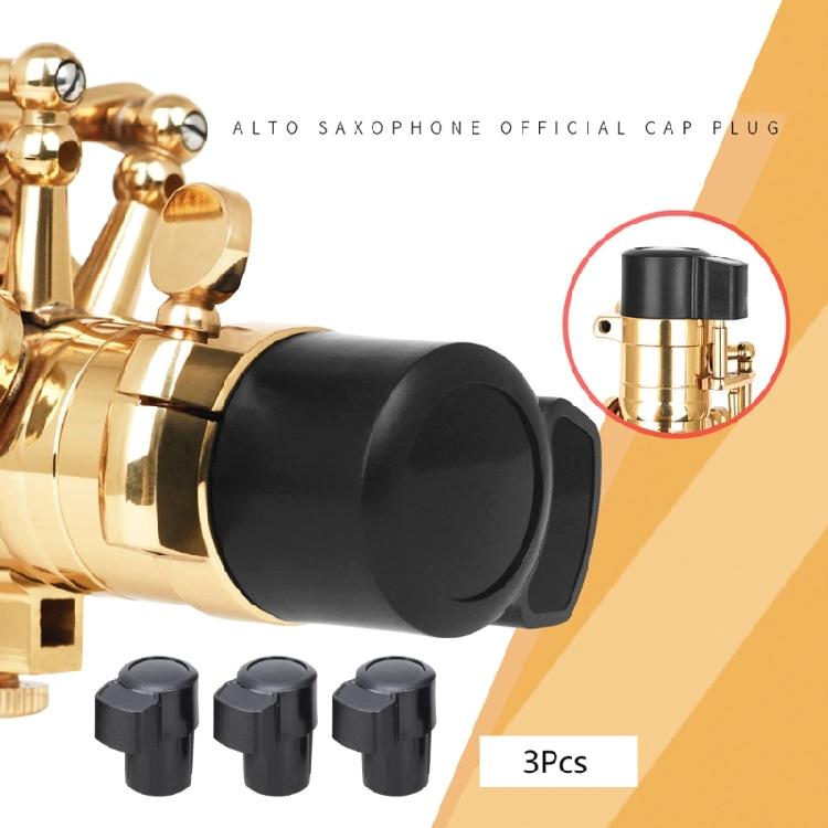 Altos Saxophone End Caps Plug Plastic Sax Plug Caps Cover Bent Neck Key Protector