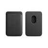 Magsafe Apple magnetic card bag to map custom logo for iPhone magnetic PU card sleeve painting