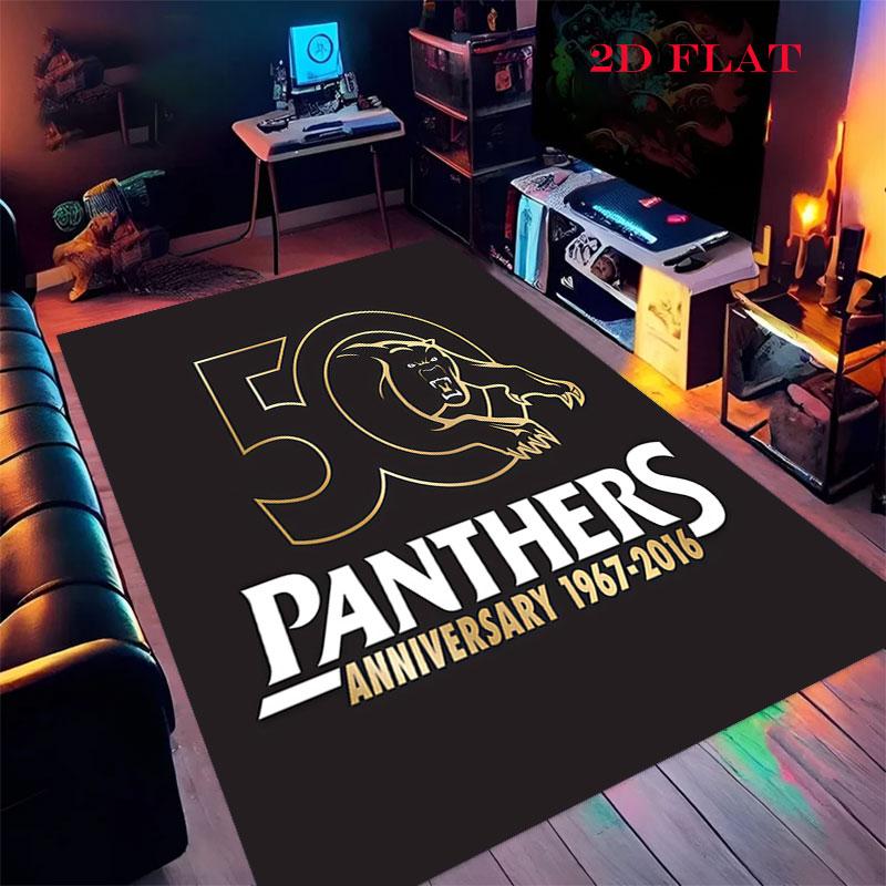 True Penrith Panthers Carpet Rug for Living Room Bedroom Home Sofa Decoration,Kids play Nonslip Floor Mat