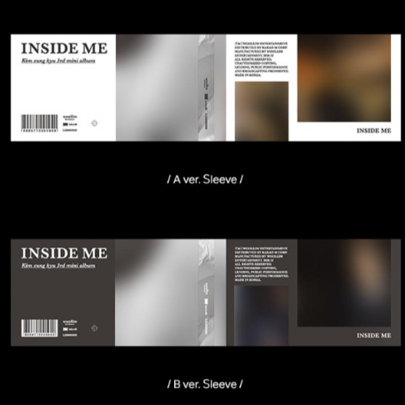 Kim Sung Kyu   Inside Me   Mini-Album Vol.3