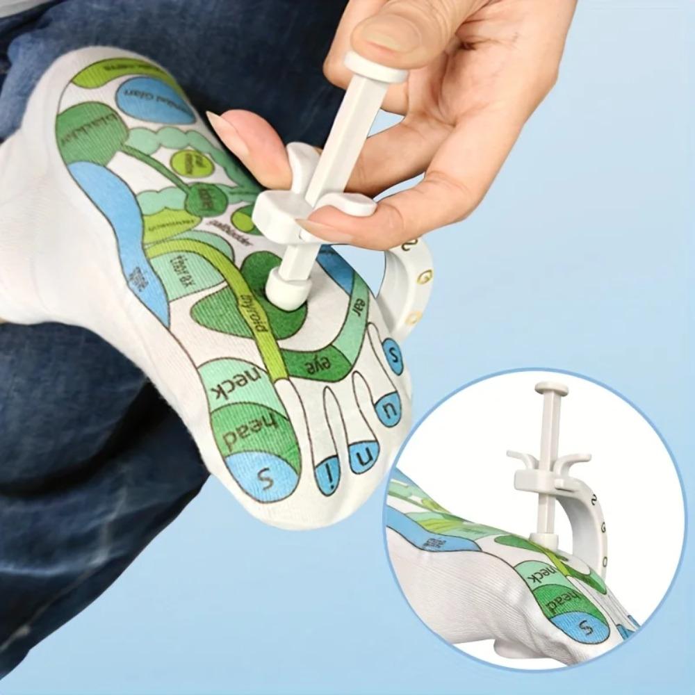 Foot Reflexology Massage Socks Massage Relieve Tired Feet Acupoint Pressure Tool Acupressure Tool Relieve Tired Foot Care Tools