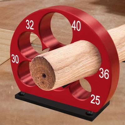 Dowel Maker Jig Kit, Cutting for Wooden Rods, 5 Holes Wood Bar Turning Tool, Woodworking
