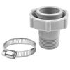 Above Ground Pool Drain Replacement Pool Connector Hose Adapter Swimming Pool Hose Clamps Hose Adapters For Pool Maintenance