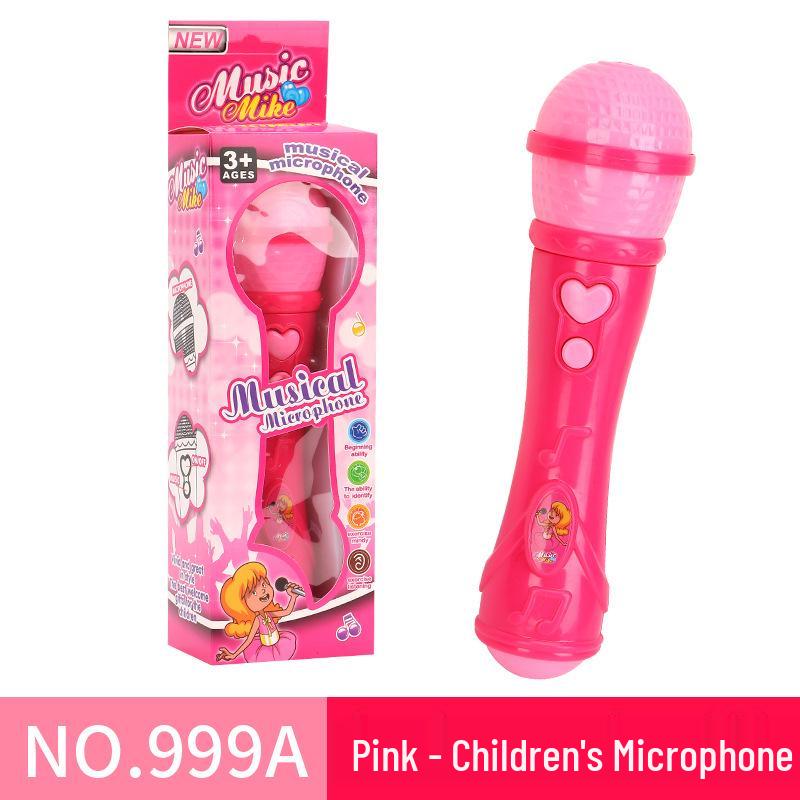 Children's Karaoke Toy Microphone Amplifier for Early Education and Music Play
