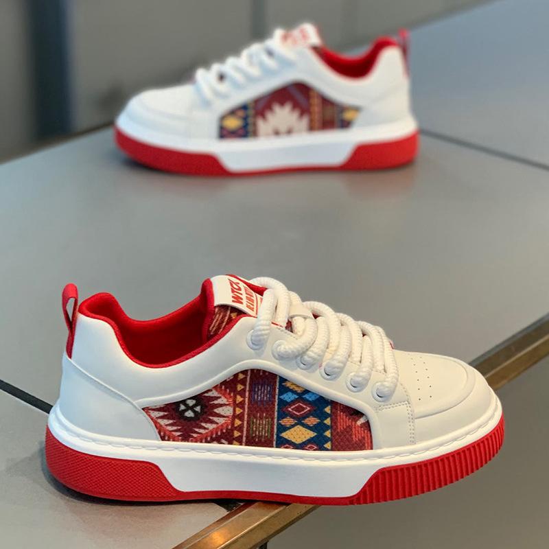 Neue Low-Top-Board-Schuhe, bestickt und bedruckt, Freizeitschuhe, DJ im Herbst