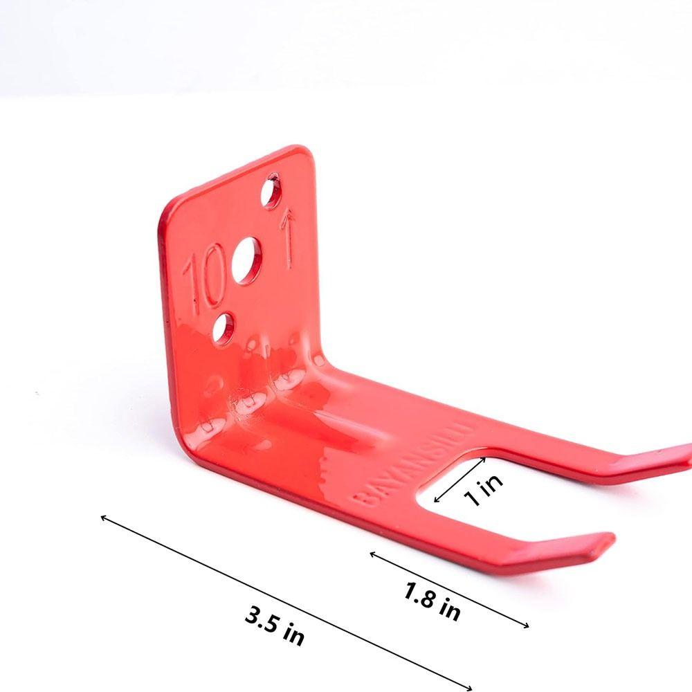 Accessories L Shape Fire Extinguisher Mount 20LB Universal Fire Extinguisher Holder Convenient Indoor Extinguishers Bracket