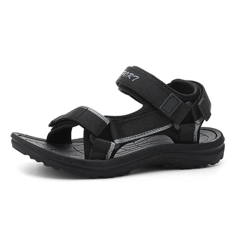 Boys Sandals Summer Children Open Toe Beach Sandals Lightweight Breathable Anti-slip Outdoor Kids Fashion Casual Walking Shoes