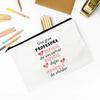 Spanish Printed Makeup Bag Female Travel Neceser Cosmetic Pouch Travel Toiletry Organizer School Pencil Bags Gifts for Teacher