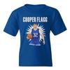 Flagg 32 Inspirerad Bball Hyllning - Dallas Fans Ungdom Unisex T-shirt Unisex T-shirt